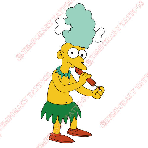 The Simpsons Customize Temporary Tattoos Stickers NO.3659